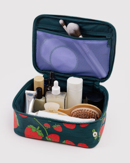 Small Cosmetic Case Strawberry Blossom | Baggu Trending