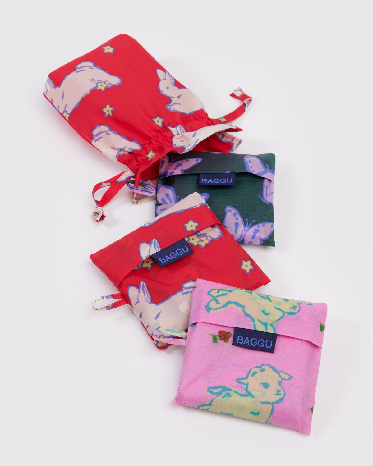 Standard Baggu Set of 3 Spring Animals | Baggu Deals