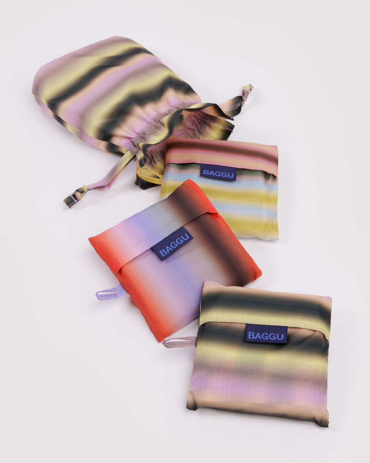 Standard Baggu Set of 3 Gradient Stripes | Baggu Sale