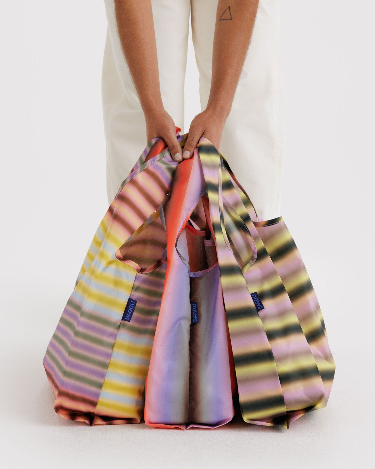 Standard Baggu Set of 3 Gradient Stripes | Baggu Sale