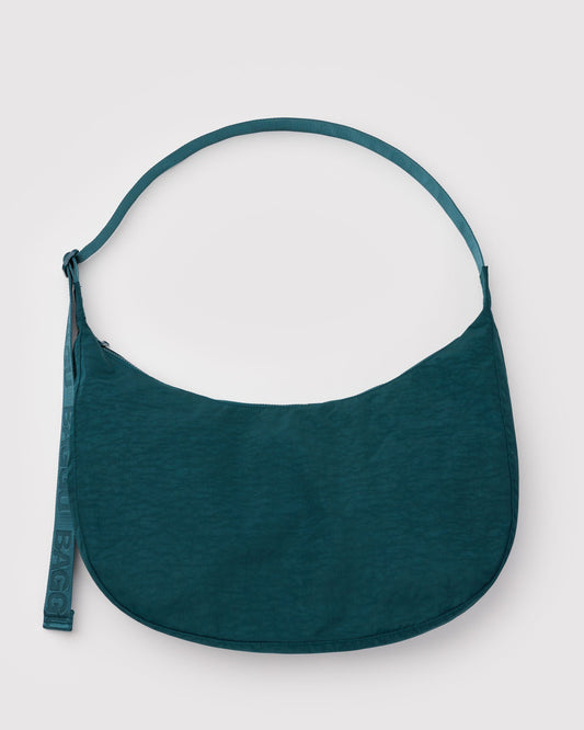 Large Nylon Crescent Bag Deep Sea | Baggu Best Price