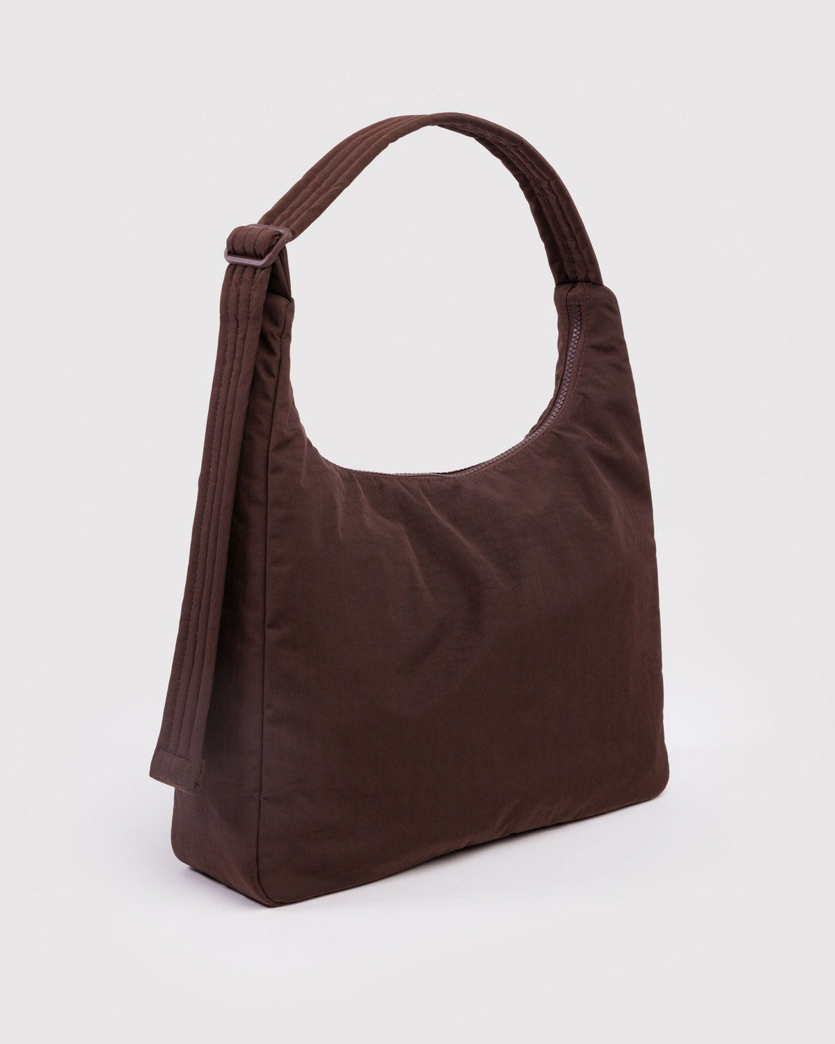 Nylon Shoulder Bag Coffee | Baggu Best Price