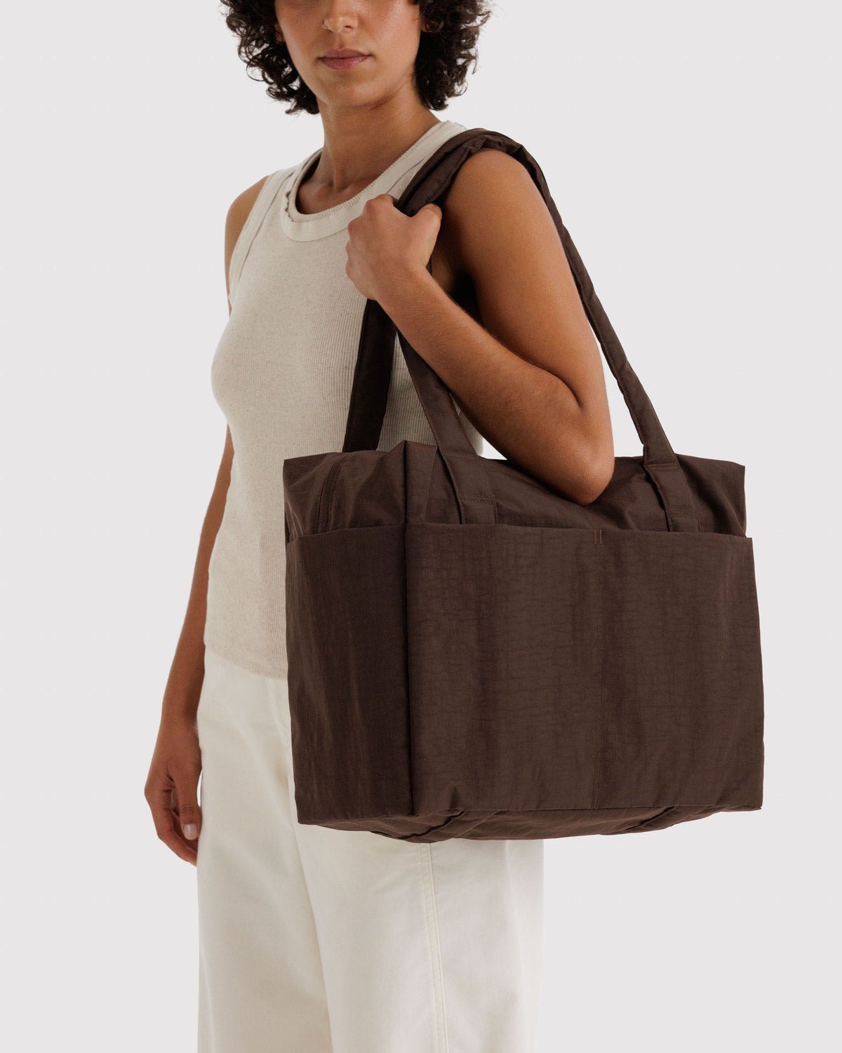 Small Cloud Carry-On Coffee | Baggu Classic