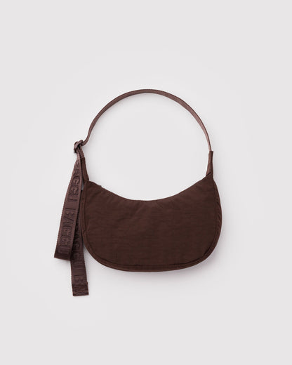 Small Nylon Crescent Bag Coffee | Baggu Best Price