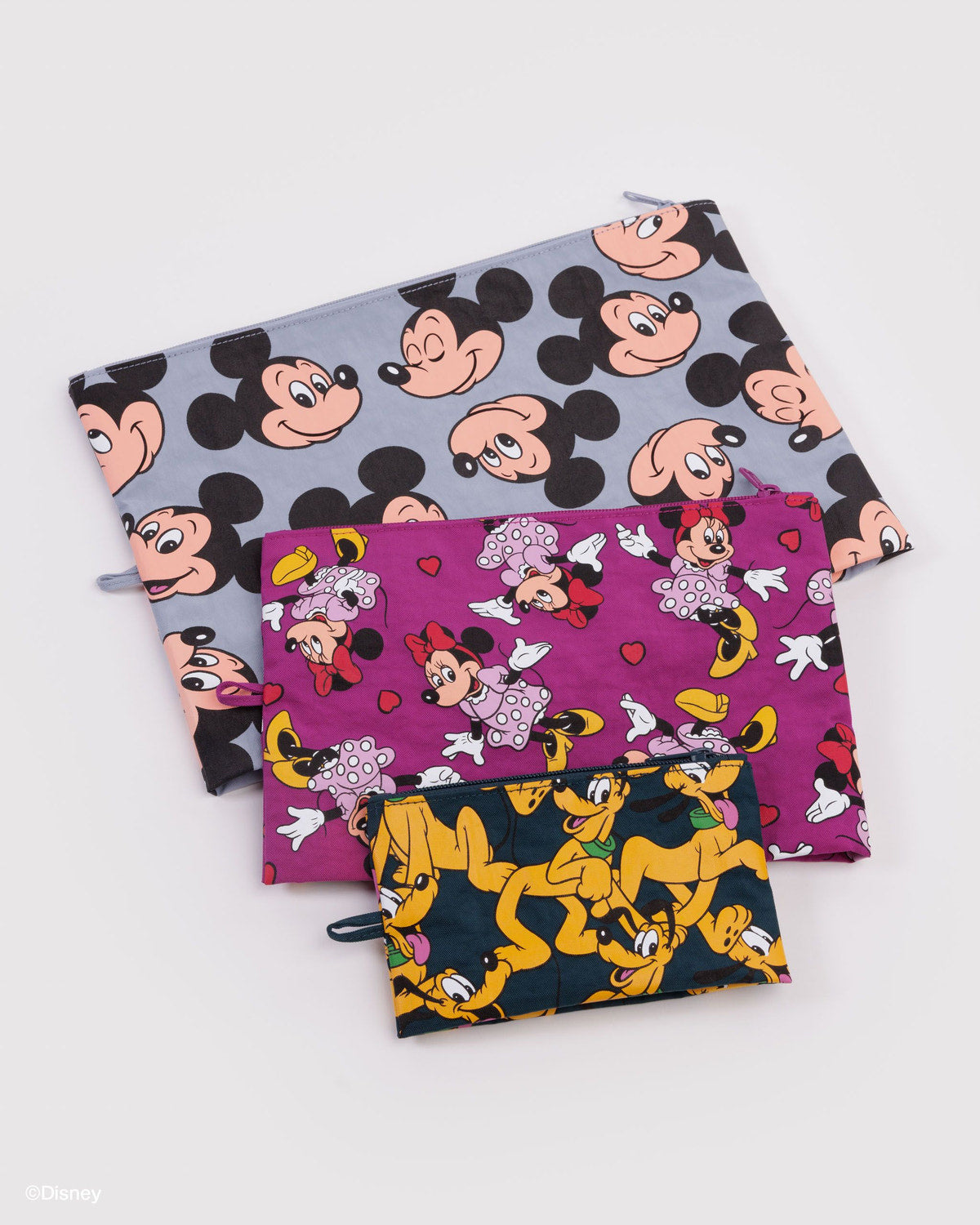 Go Pouch Set Mickey, Minnie & Pluto | Baggu Best Price