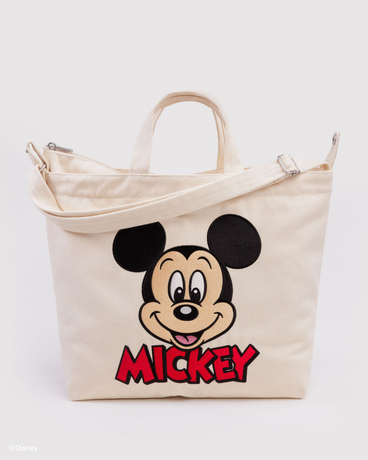 Horizontal Zip Duck Bag Embroidered Mickey Mouse Club | Baggu Quality