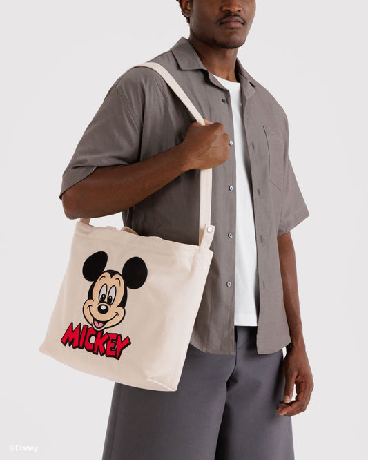 Horizontal Zip Duck Bag Embroidered Mickey Mouse Club | Baggu Quality