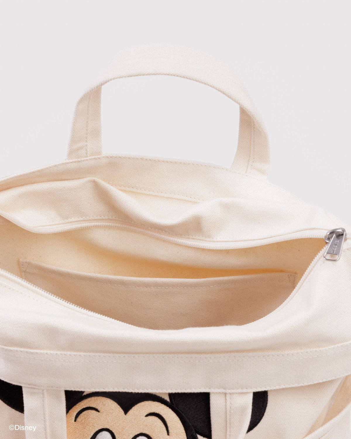 Horizontal Zip Duck Bag Embroidered Mickey Mouse Club | Baggu Quality