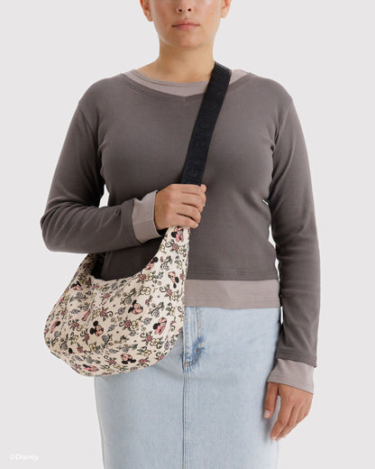 Medium Nylon Crescent Bag Storybook Floral | Baggu Top Pick