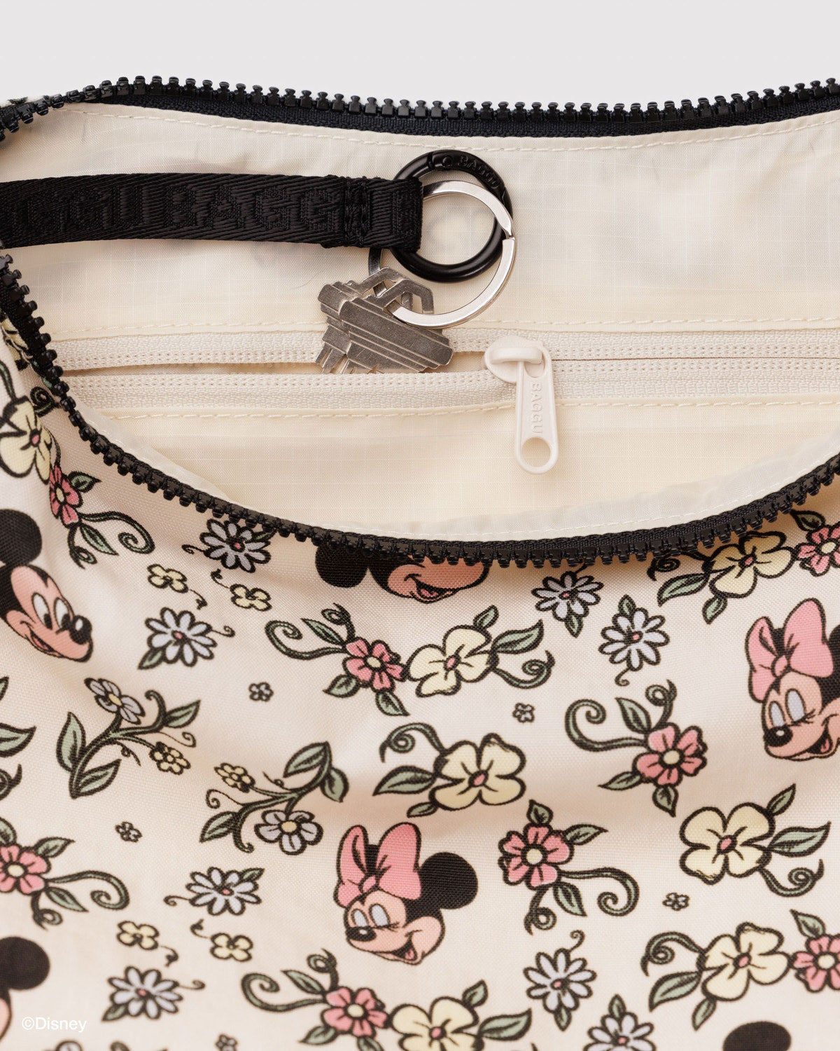 Medium Nylon Crescent Bag Storybook Floral | Baggu Top Pick