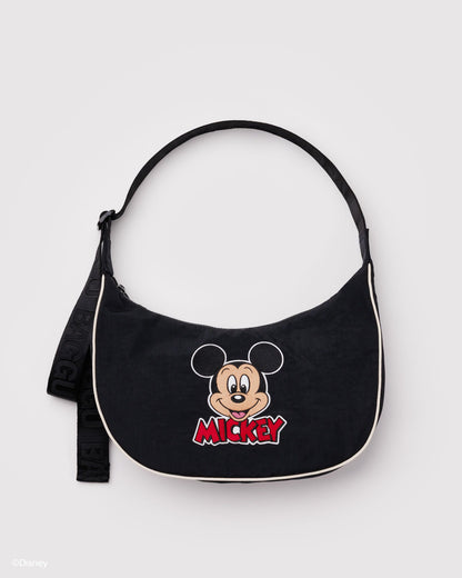 Medium Nylon Crescent Bag Embroidered Mickey Mouse Club | Baggu Top Pick