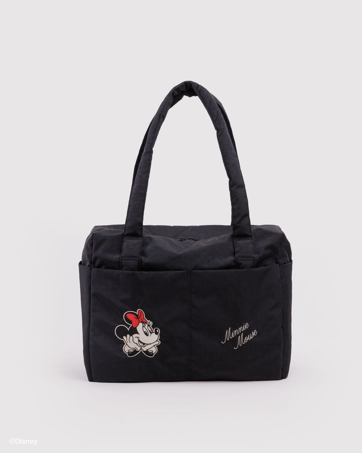 Small Cloud Carry-On Embroidered Minnie Mouse | Baggu Exclusive