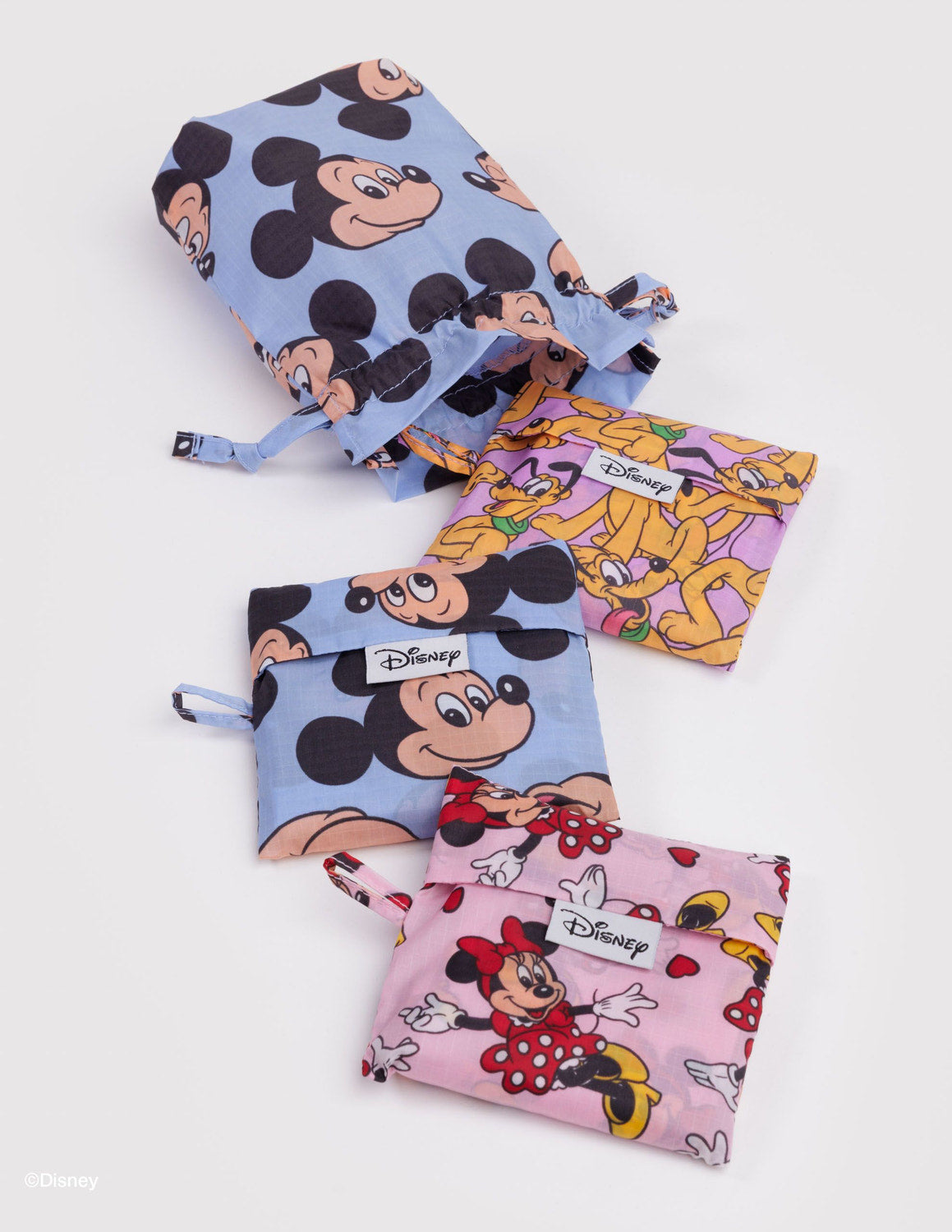 Standard Baggu Set of 3 Mickey, Minnie & Pluto | Baggu Top Pick