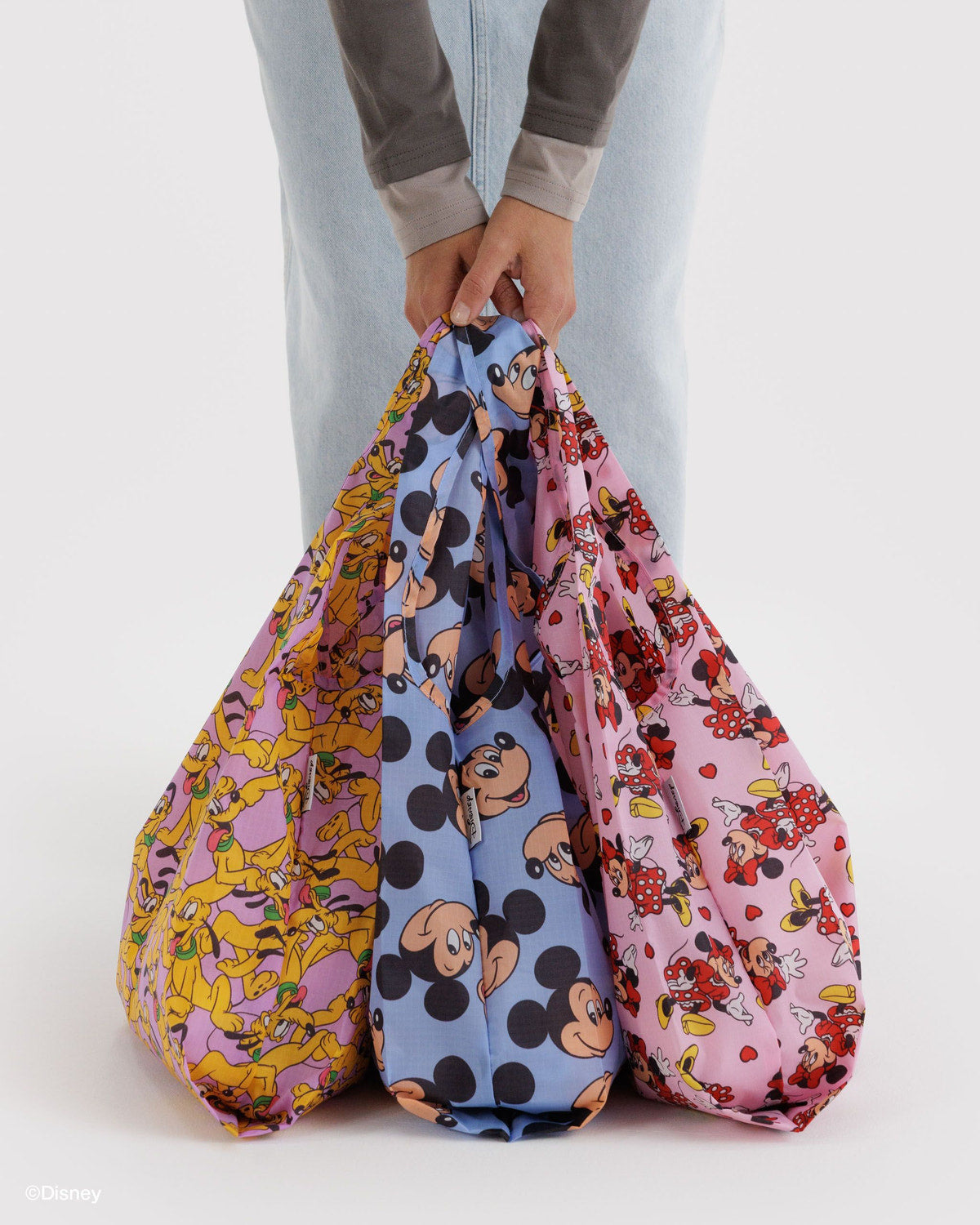 Standard Baggu Set of 3 Mickey, Minnie & Pluto | Baggu Top Pick