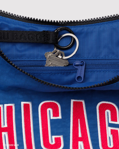 Medium Nylon Crescent Bag Chicago Cubs™ | Baggu Exclusive