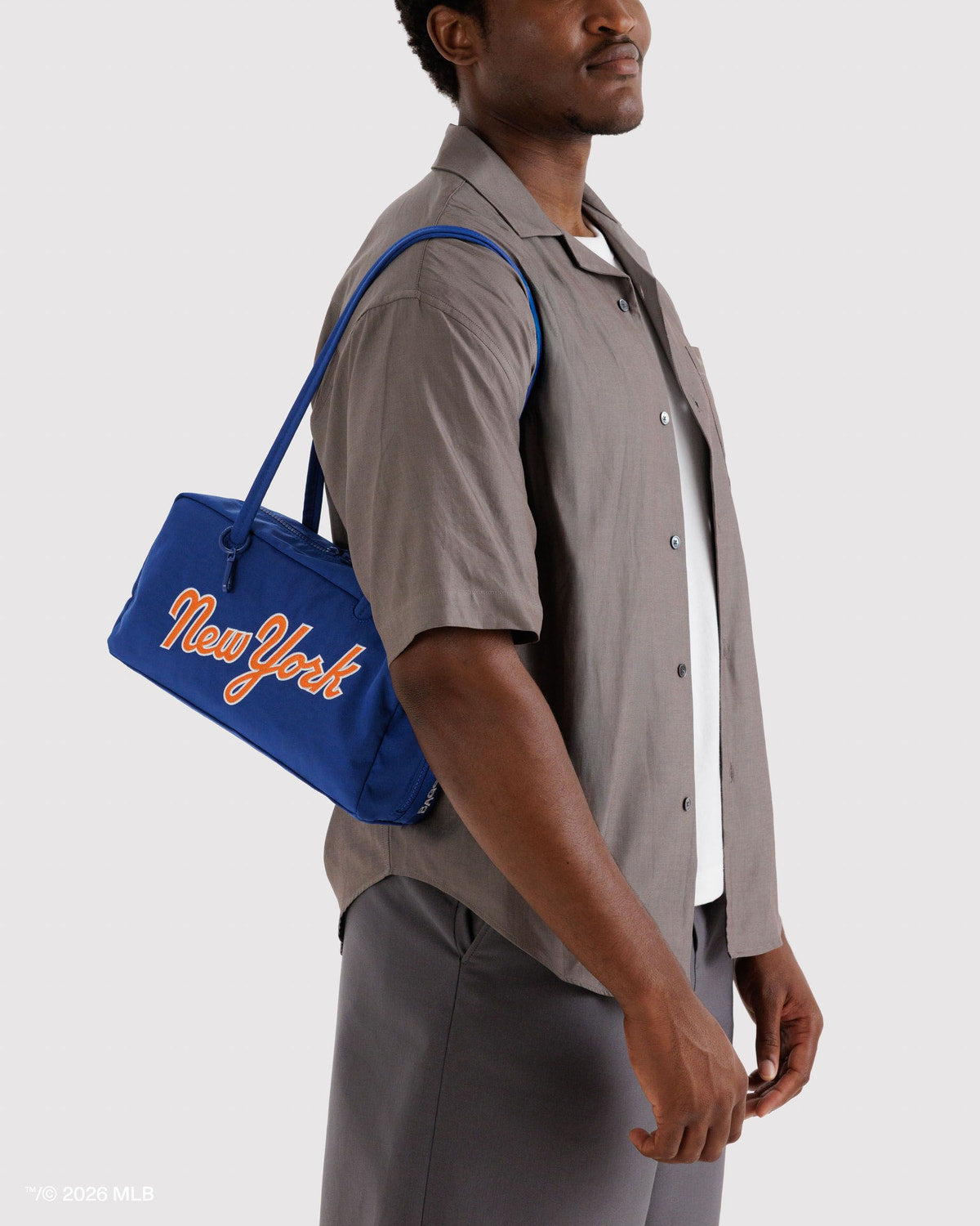 Nylon Bowler Bag New York Mets™ | Baggu Value