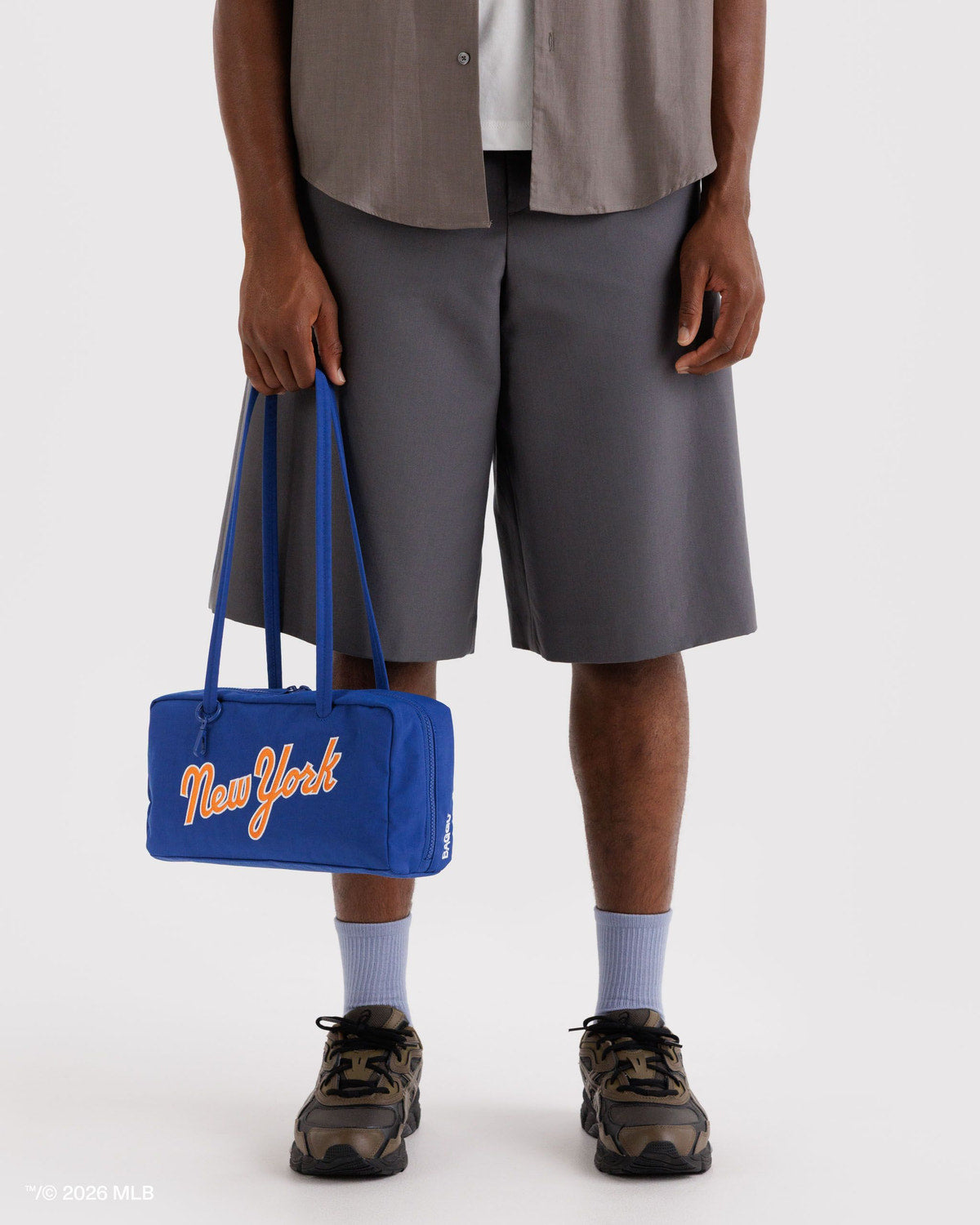 Nylon Bowler Bag New York Mets™ | Baggu Value