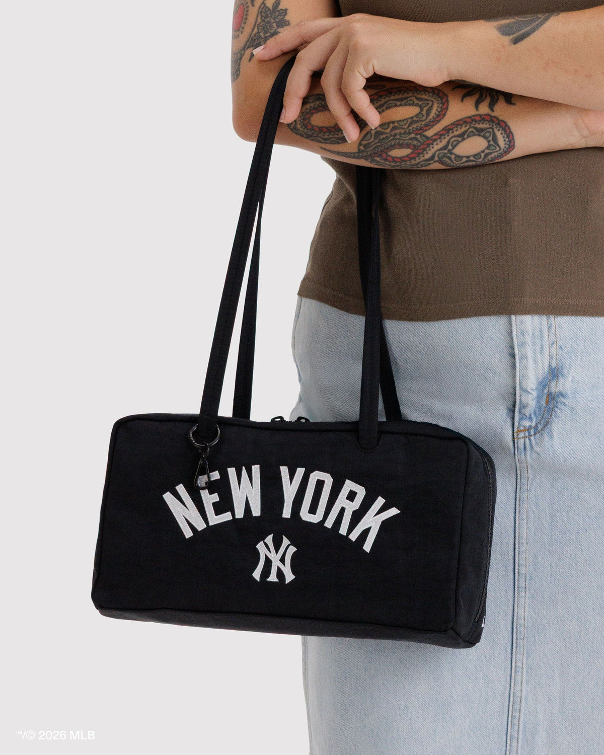Nylon Bowler Bag New York Yankees™ | Baggu Quality