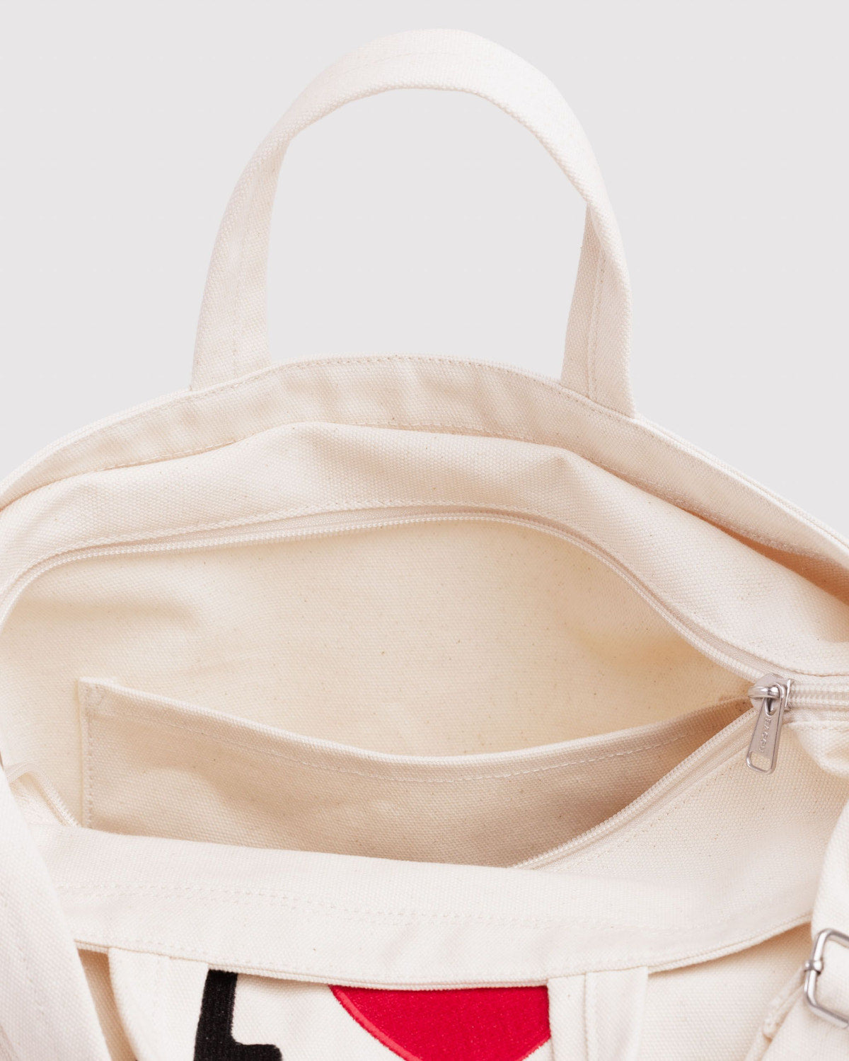 Horizontal Zip Duck Bag I Love NY | Baggu Trusted