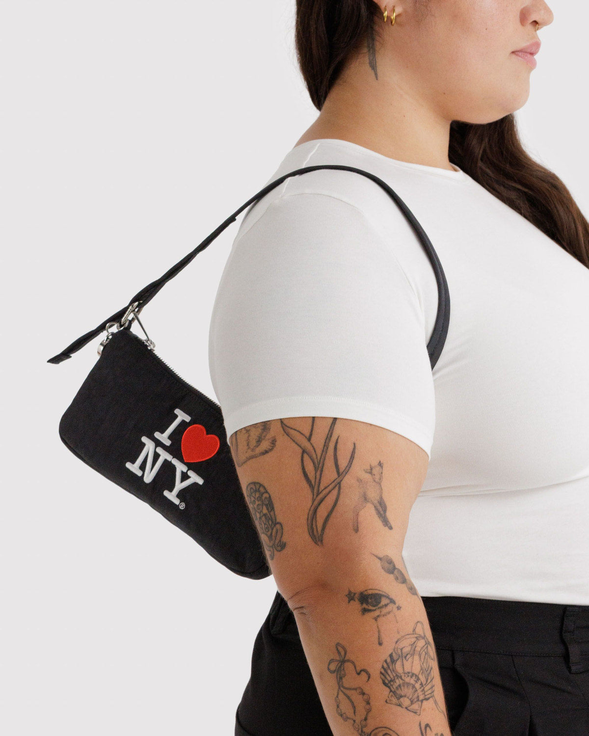 Nylon Pochette I Love NY | Baggu Value