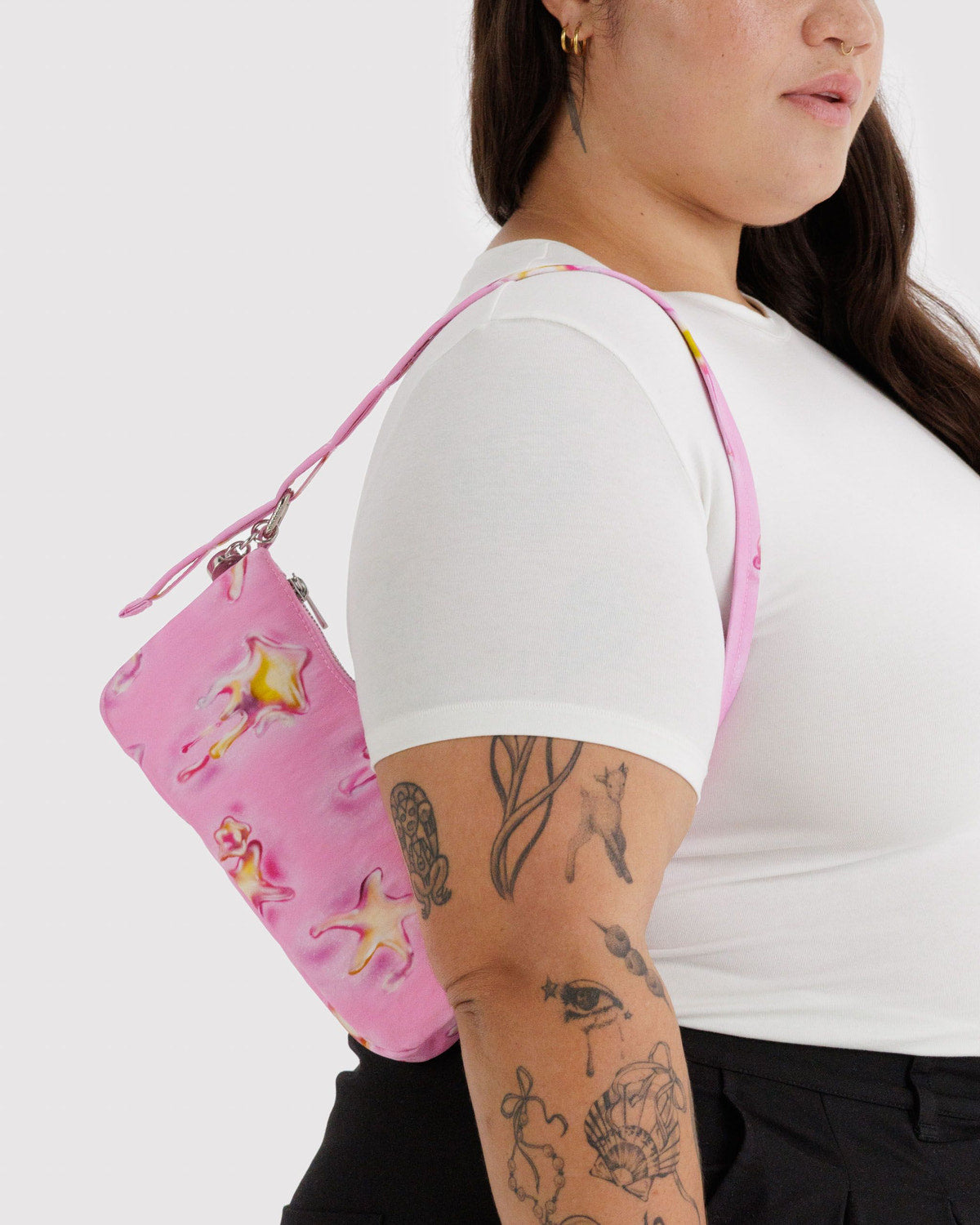 Nylon Pochette Dancing Star | Baggu Signature