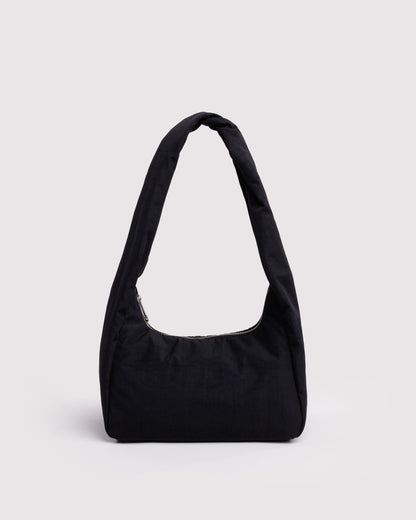 Small Nylon Meringue Bag Black | Baggu Classic