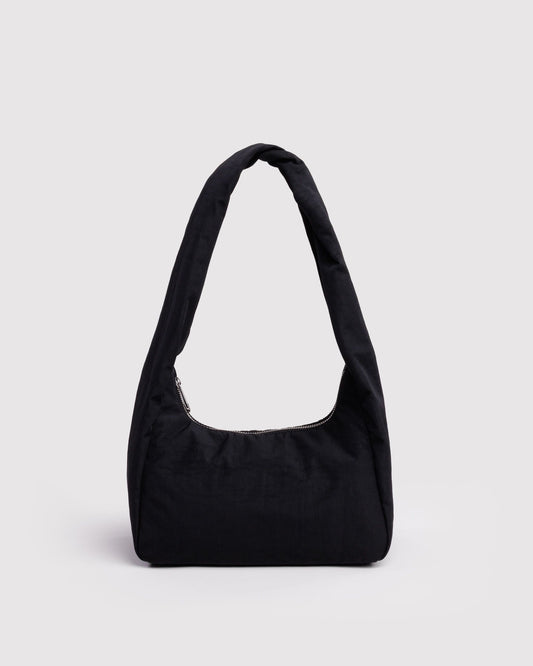 Small Nylon Meringue Bag Black | Baggu Classic