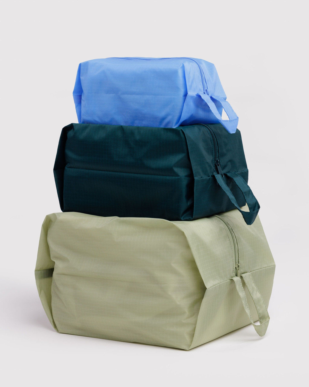 3D Zip Set Lagoon Mix | Baggu Great Value