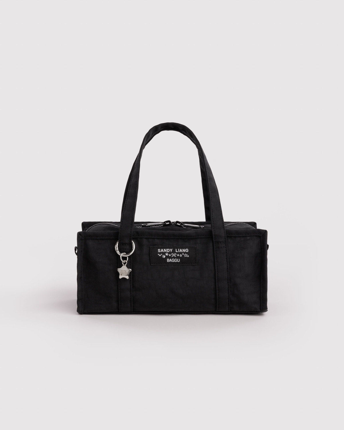 Mini Nylon Market Bag Black | Baggu Discount