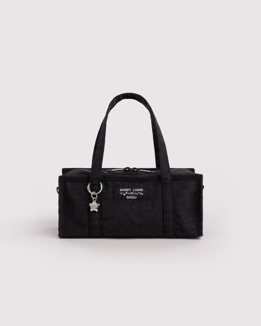 Mini Nylon Market Bag Black | Baggu Discount