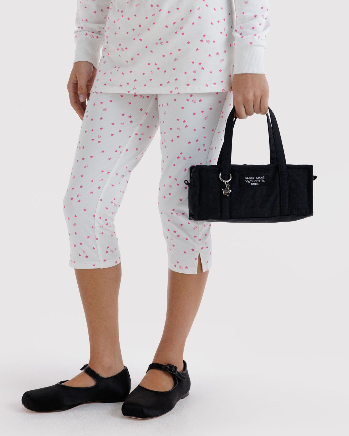 Mini Nylon Market Bag Black | Baggu Discount